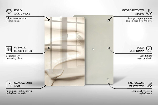 Tűzhely fedőlap Krémes fagylalt