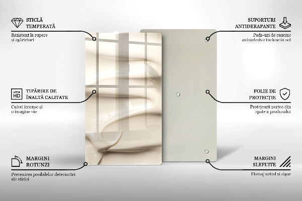 Tűzhely fedőlap Krémes fagylalt