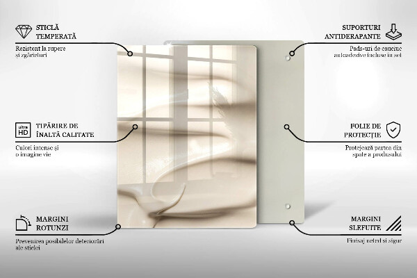 Tűzhely fedőlap Krémes fagylalt