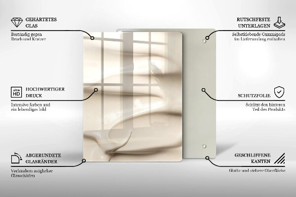 Tűzhely fedőlap Krémes fagylalt