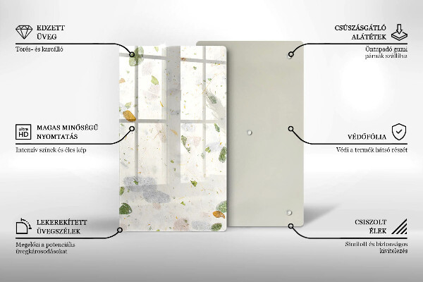 Tűzhely fedőlap Lehulló levelek