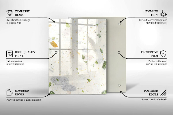 Tűzhely fedőlap Lehulló levelek