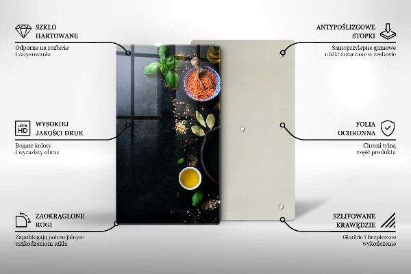 Tűzhely fedőlap Fűszertálak