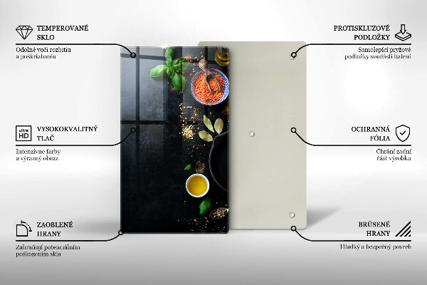 Tűzhely fedőlap Fűszertálak