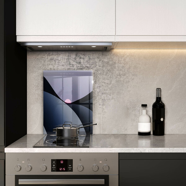 Tűzhely fedőlap Absztrakt formák