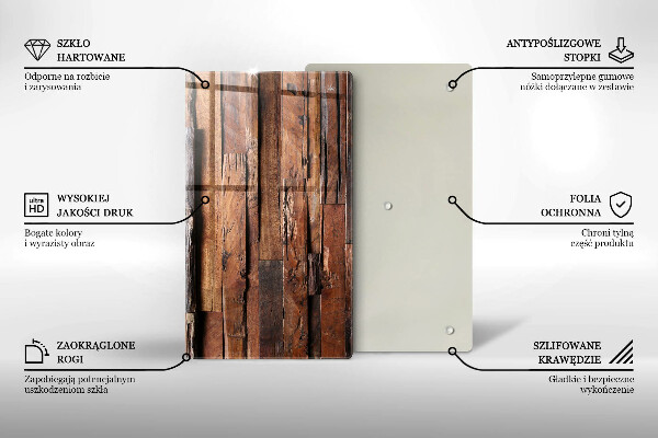 Tűzhely fedőlap Dekoratív fa táblák