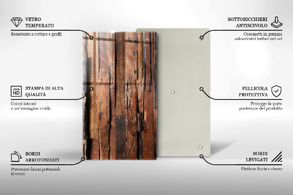 Tűzhely fedőlap Dekoratív fa táblák