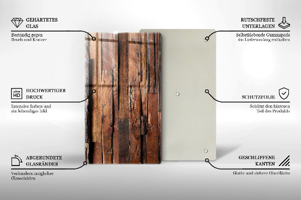 Tűzhely fedőlap Dekoratív fa táblák