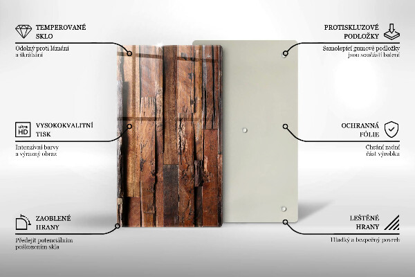 Tűzhely fedőlap Dekoratív fa táblák