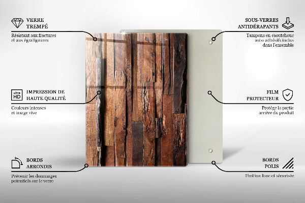 Tűzhely fedőlap Dekoratív fa táblák