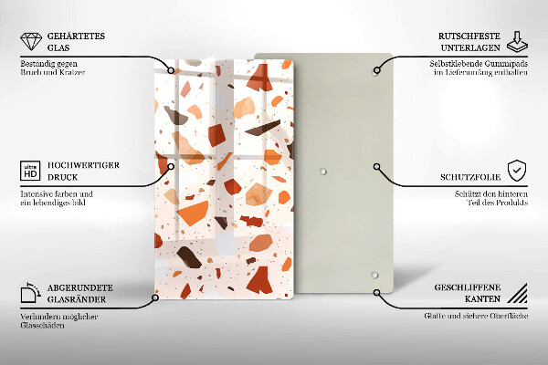 Tűzhely fedőlap Dekoratív kőedény