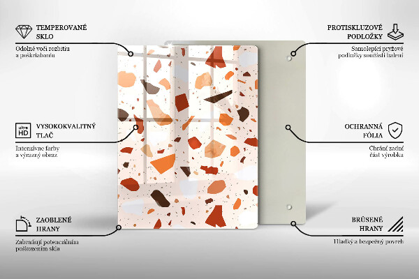 Tűzhely fedőlap Dekoratív kőedény