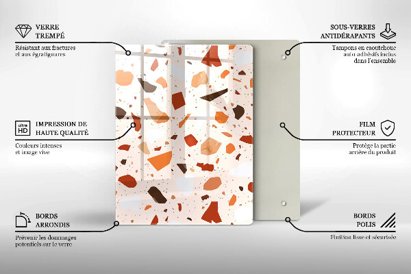 Tűzhely fedőlap Dekoratív kőedény