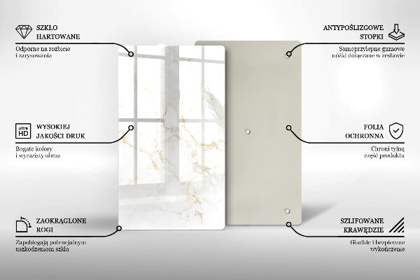 Tűzhely fedőlap Elegáns márvány kő