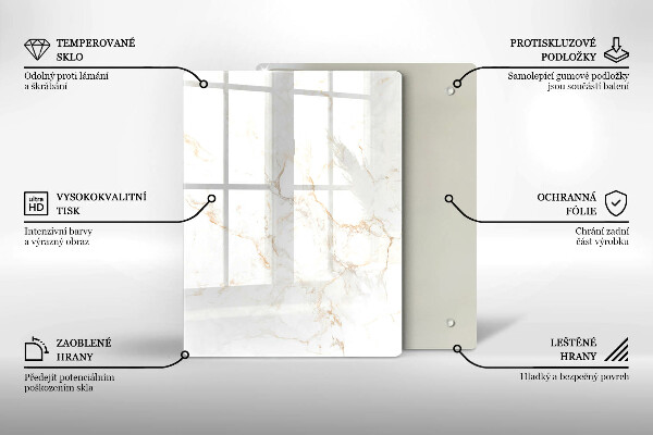 Tűzhely fedőlap Elegáns márvány kő