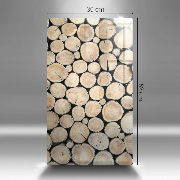 Tűzhely fedőlap Fa fatörzsek