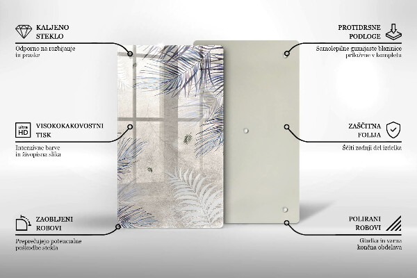 Tűzhely fedőlap Finom levelek