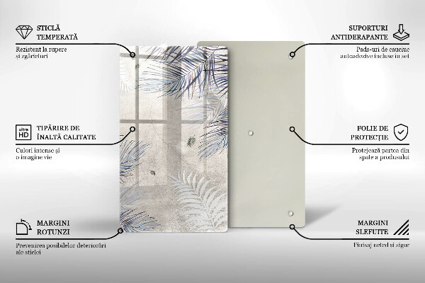 Tűzhely fedőlap Finom levelek