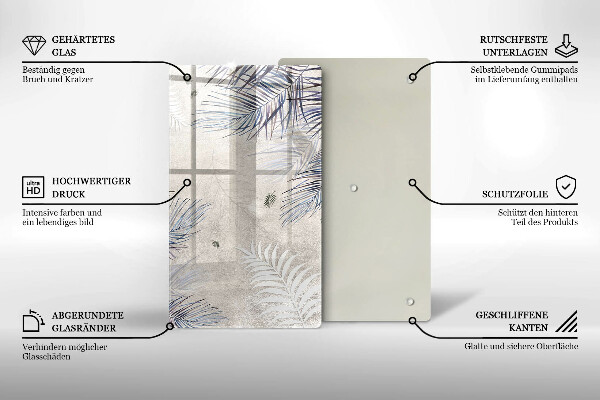 Tűzhely fedőlap Finom levelek