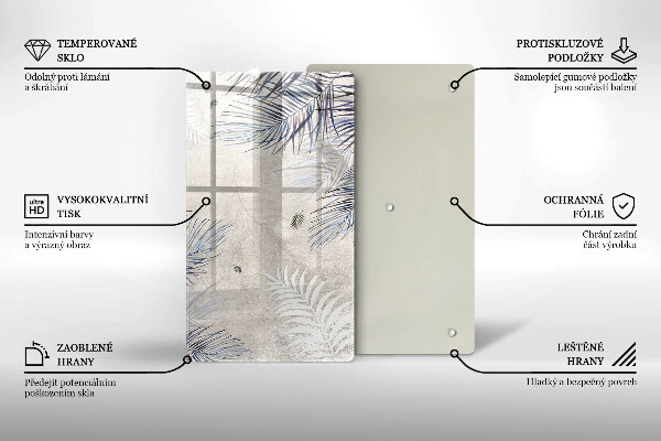 Tűzhely fedőlap Finom levelek