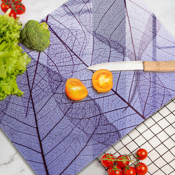 Tűzhely fedőlap Levelek erekkel