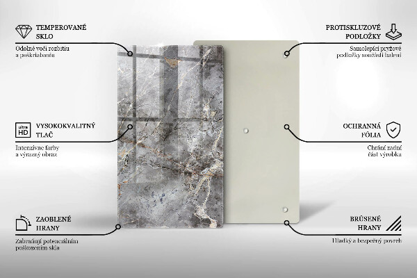 Tűzhely fedőlap Kő textúra