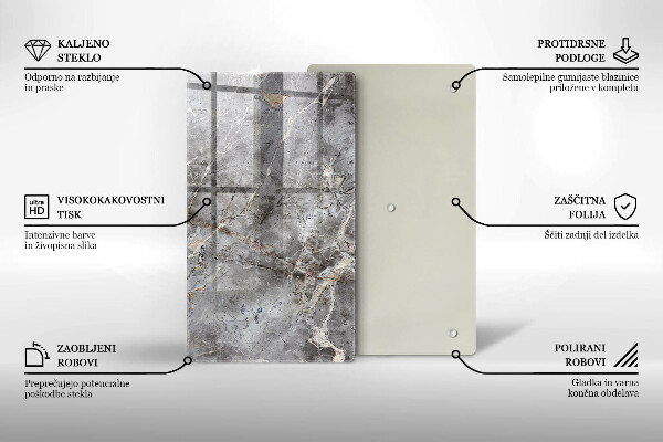 Tűzhely fedőlap Kő textúra