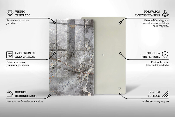 Tűzhely fedőlap Kő textúra