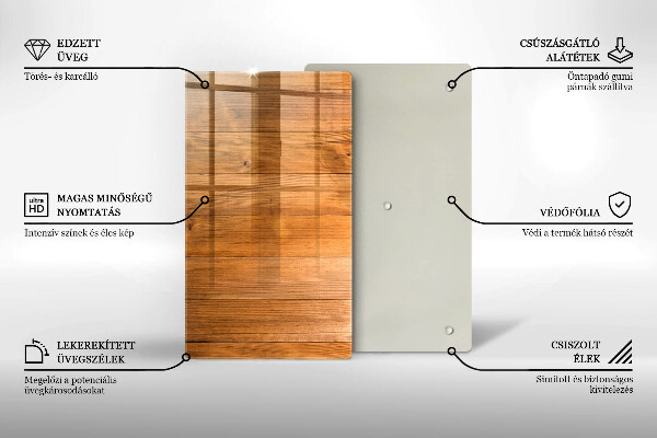 Tűzhely fedőlap Fadeszkák