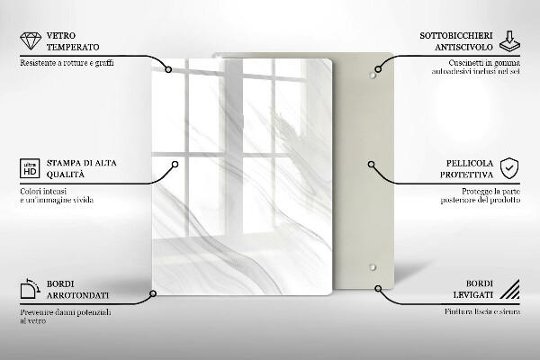 Tűzhely fedőlap Finom márvány