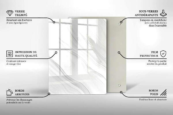 Tűzhely fedőlap Finom márvány