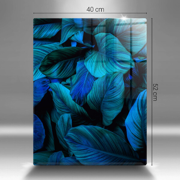 Tűzhely fedőlap Dzsungel növényzet levelei