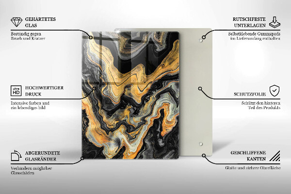 Tűzhely fedőlap Absztrakt szerkezet