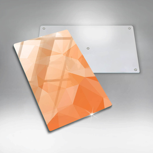 Tűzhely fedőlap Geometriai háttér