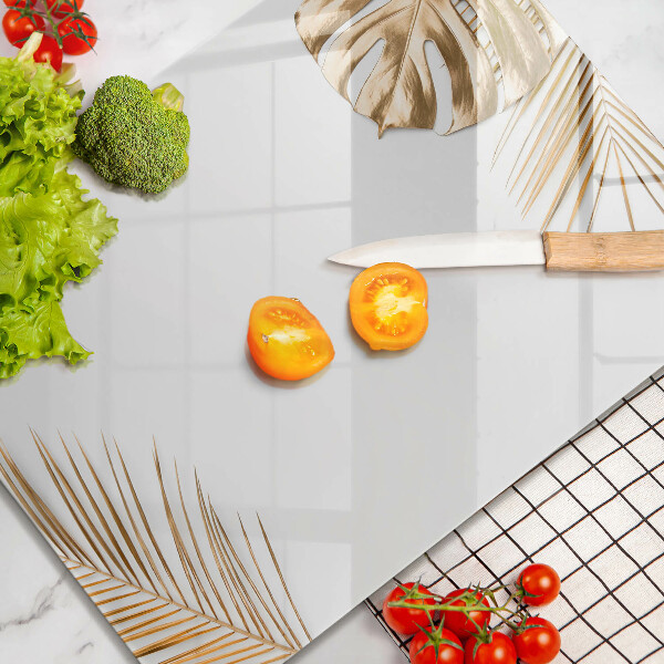 Tűzhely fedőlap Arany levelek