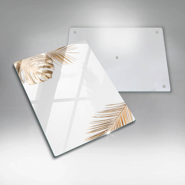 Tűzhely fedőlap Arany levelek