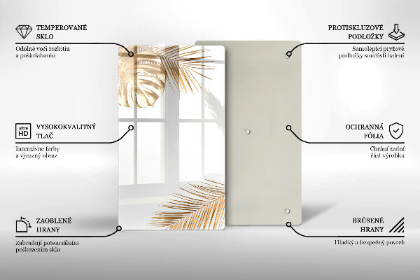 Tűzhely fedőlap Arany levelek