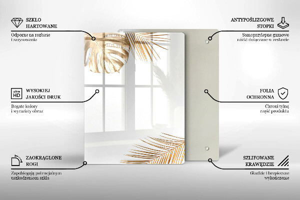 Tűzhely fedőlap Arany levelek