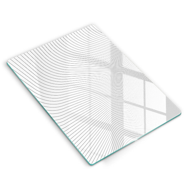 Tűzhely fedőlap Modern vonalak minta