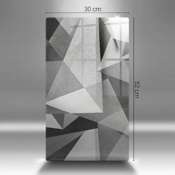 Tűzhely fedőlap Konkrét éles absztrakció