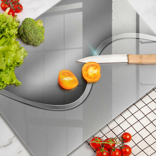 Tűzhely fedőlap Absztrakt ezüst fém