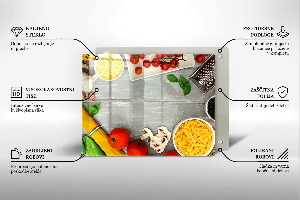 Tűzhelyvédő Konyhai étel