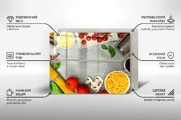 Tűzhelyvédő Konyhai étel