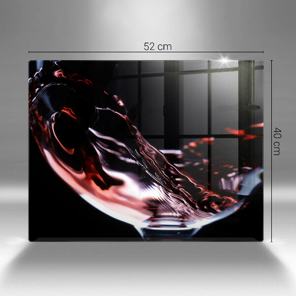 Tűzhelyvédő Egy pohár vörösbor