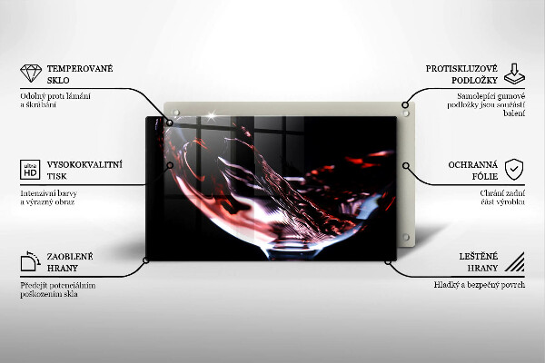 Tűzhelyvédő Egy pohár vörösbor