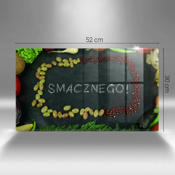 Tűzhelyvédő Smacznego!