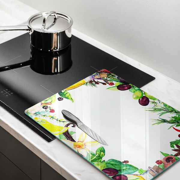 Tűzhelyvédő Festett étel