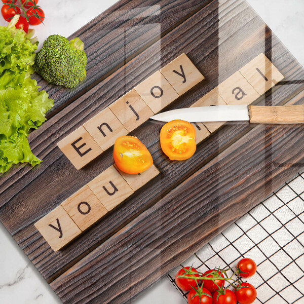 Tűzhelyvédő Enjoy your meal