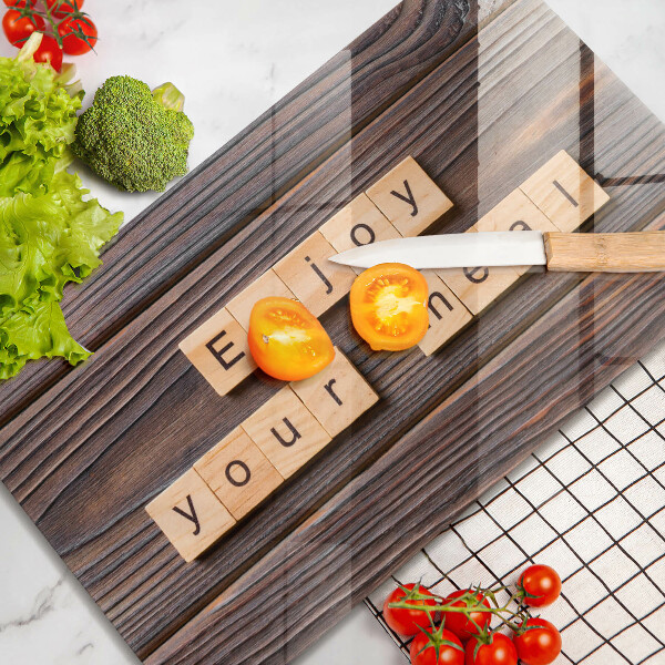 Tűzhelyvédő Enjoy your meal