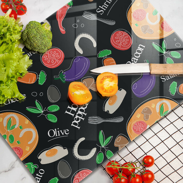 Tűzhelyvédő Élelmiszer illusztráció